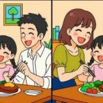 IQ-teszt: találj 3 különbséget egy családi étkezésről készült képen 19